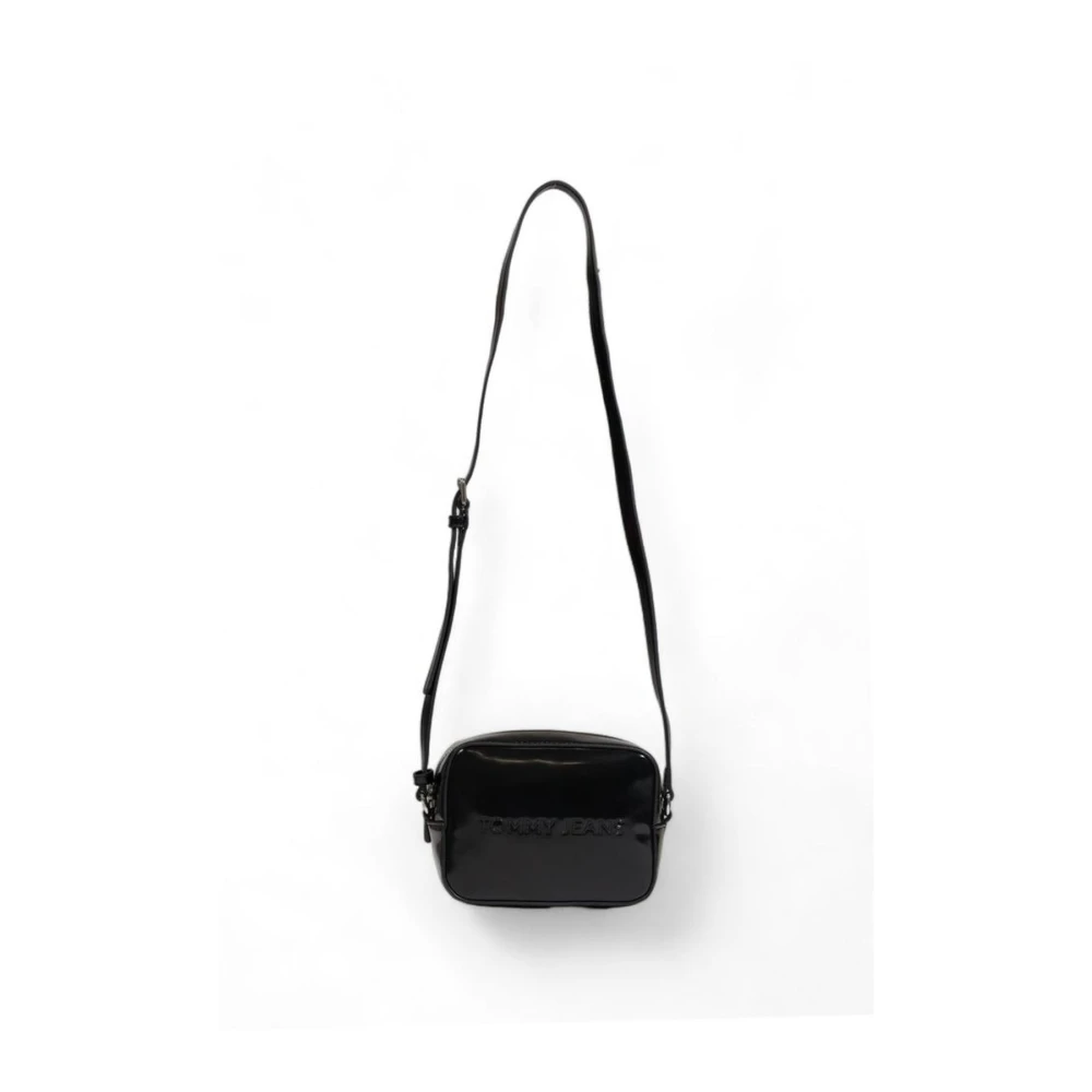Tommy Hilfiger Zwarte Polyethyleen Handtas Dames Tassen Collectie Black Dames
