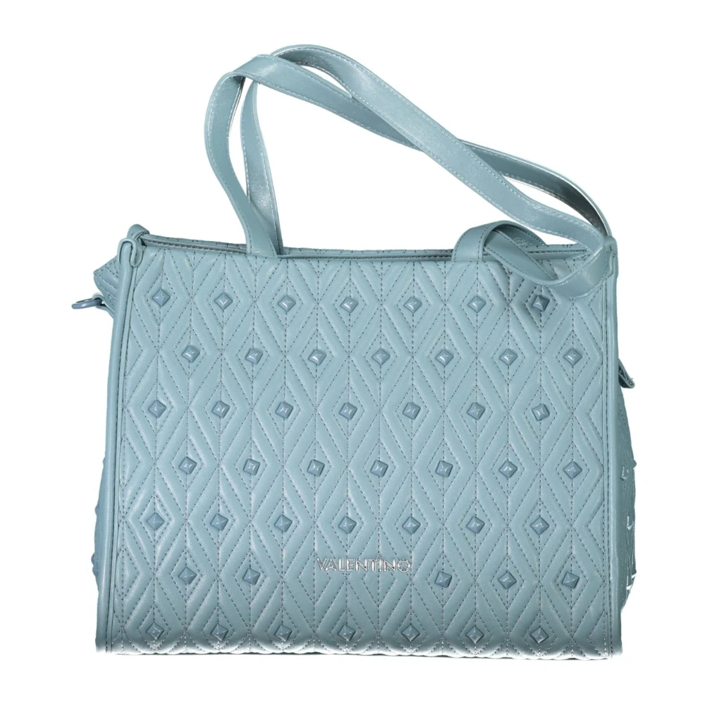 Valentino by Mario Valentino Blauwe Schoudertas met Afneembare Band Blue Dames