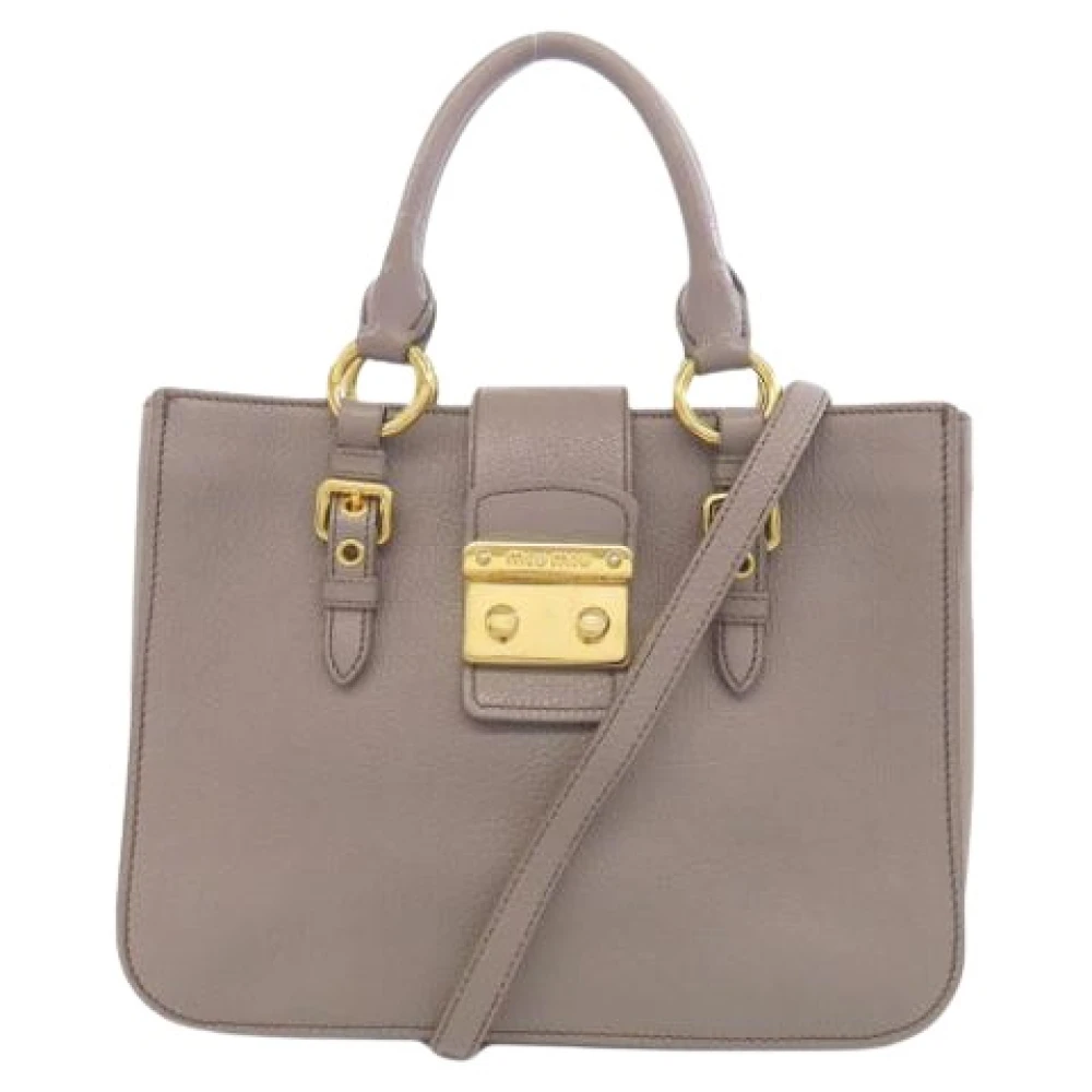 Pre-owned > Pre-owned Bags > Pre-owned Handbags - - Miu Miu Pre-owned - Modalova