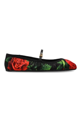 Ballerinas med blommigt motiv