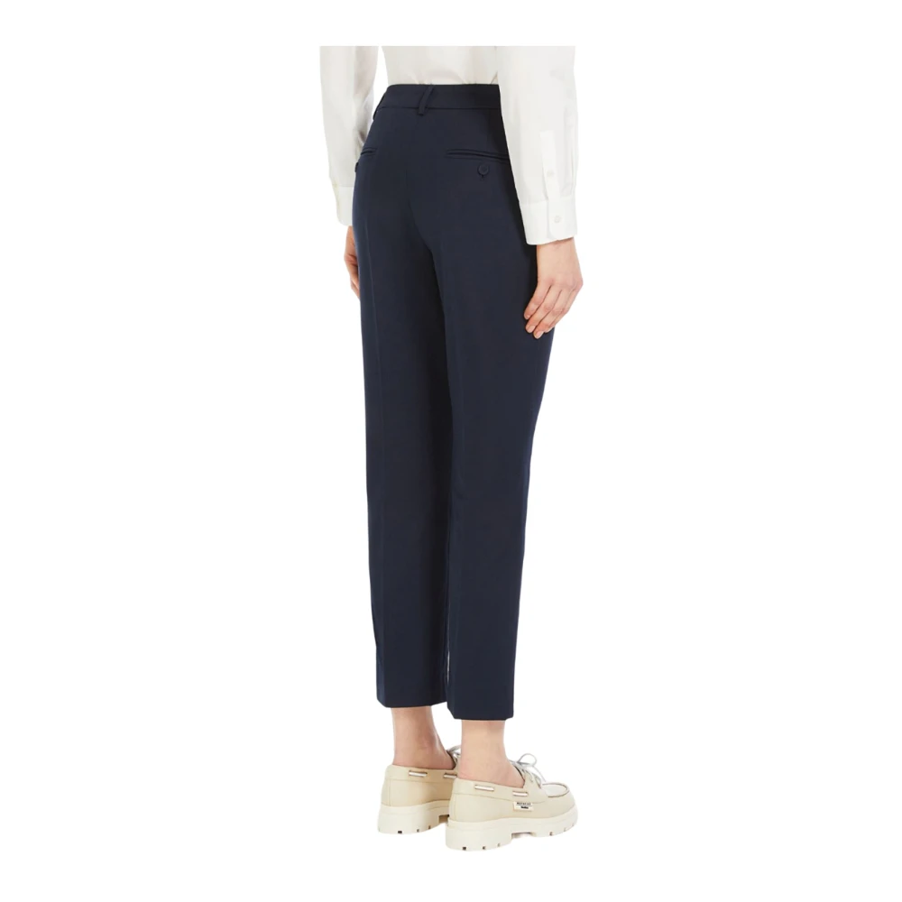 Max Mara Weekend Broek Vite Blue Dames