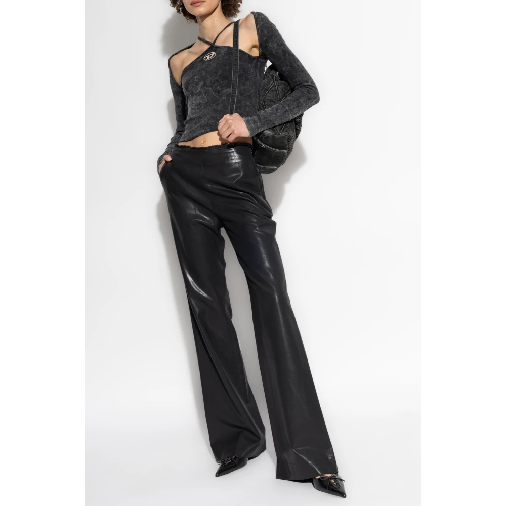 Diesel Broek P-Lumys Black Dames