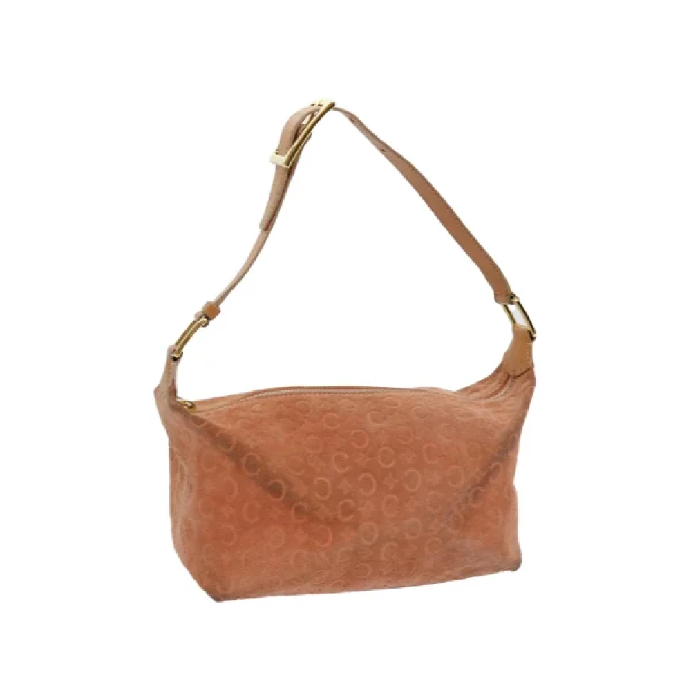 Celine Vintage Pre-owned Canvas celine-bags Orange Dames