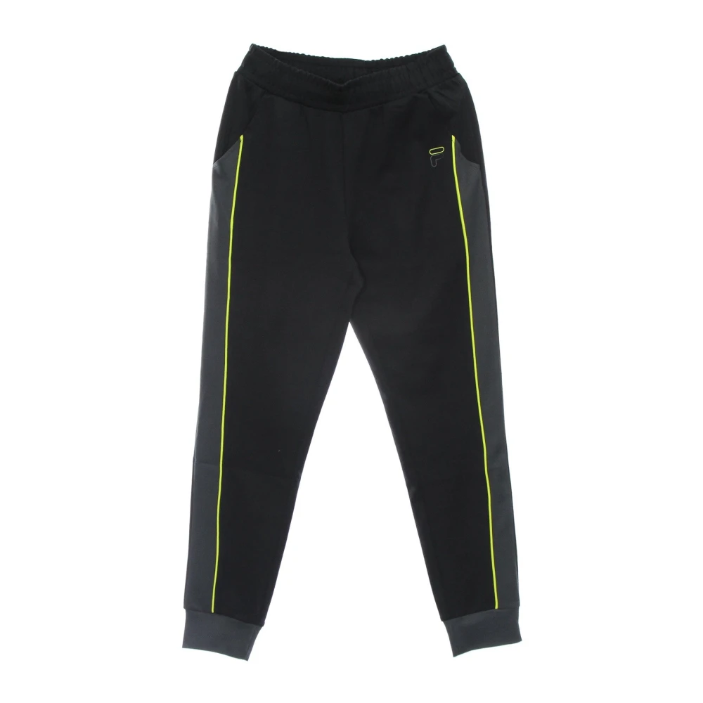 Fila Zwart asfaltgrijs Trainingsbroek Stijlvol Comfort Black Heren