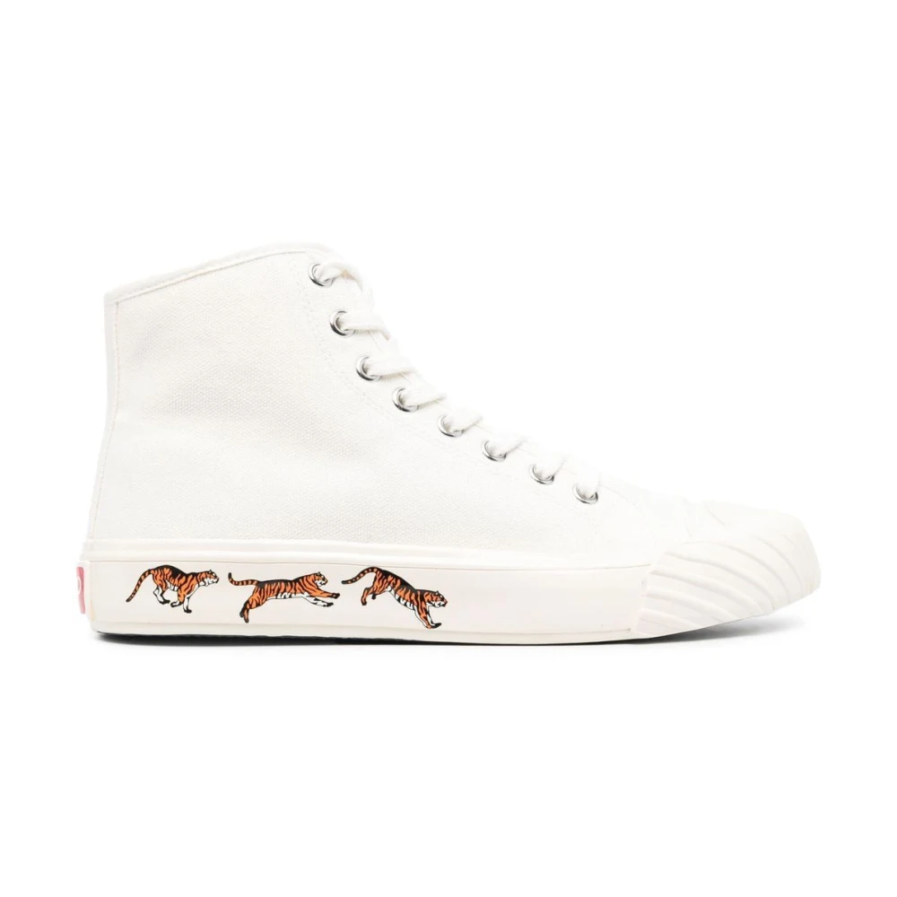 Kenzo Casual High Top Sneakers Dames Schoenen Wit