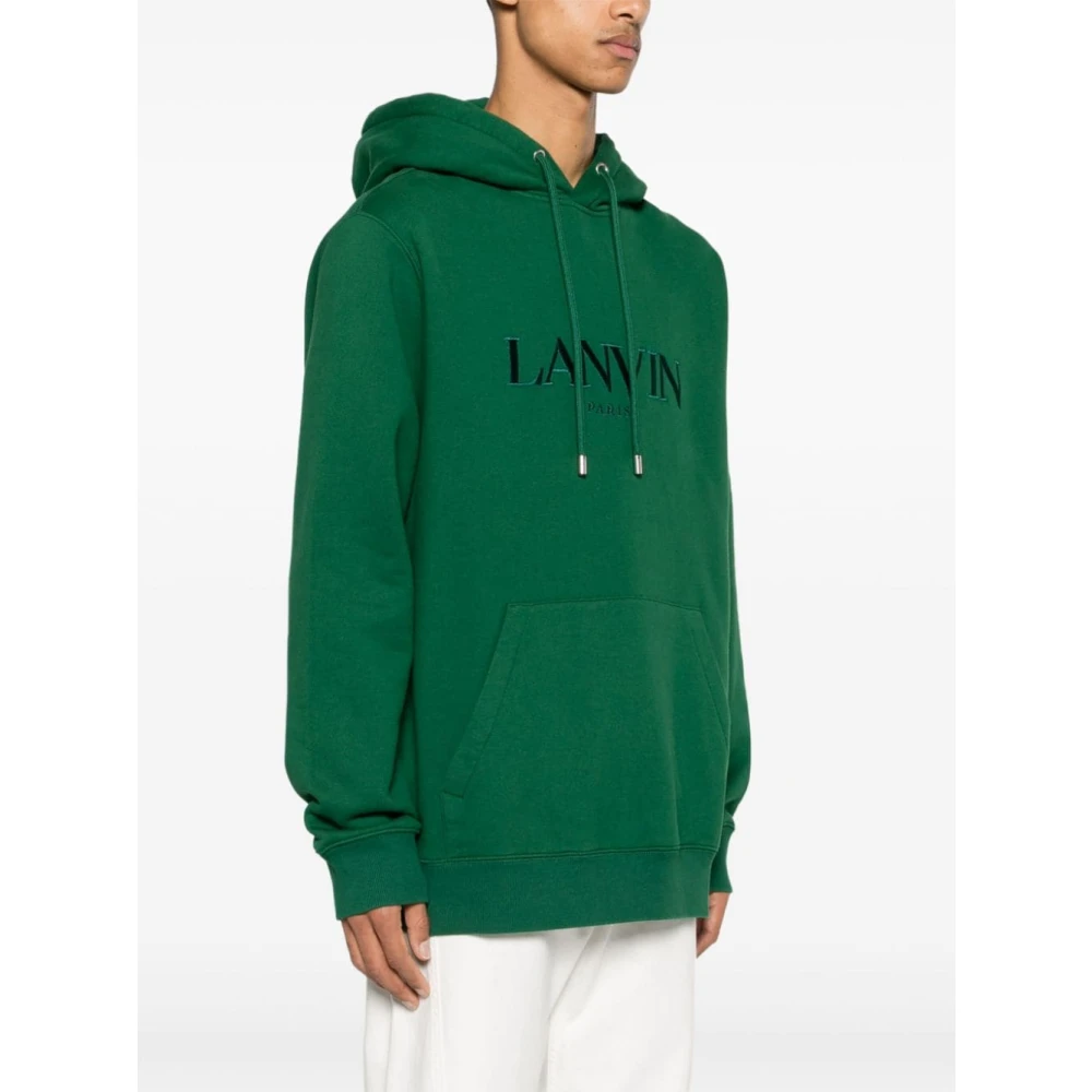 Lanvin Oversized Hoodie Green Heren