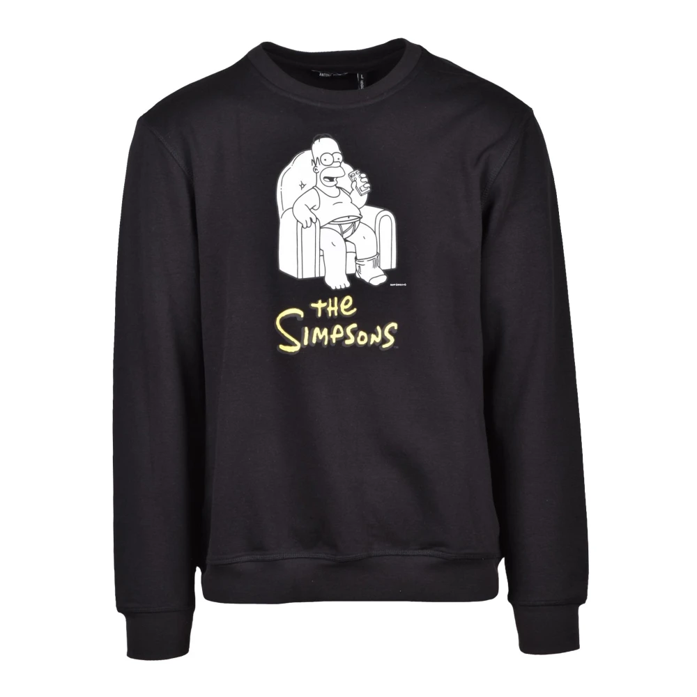 Antony Morato Stijlvolle Sweater met Katoenmix Black Heren