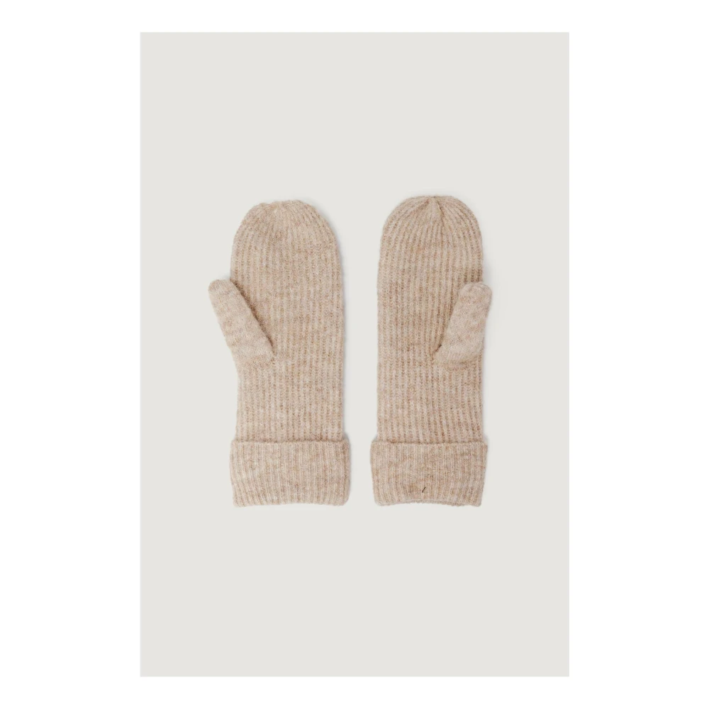 Vero Moda Beige Slip-On Handschoenen voor Dames Beige Dames