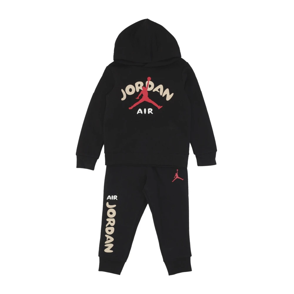 Jordan Black Kids Sport Sets, Male, 6 Y, Lil Champ Po Set