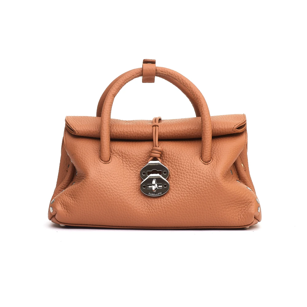 Zanellato Elegante Bruine Schoudertas Brown Dames