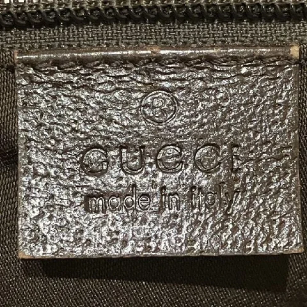 Gucci Vintage Pre-owned Canvas gucci-bags Brown Dames