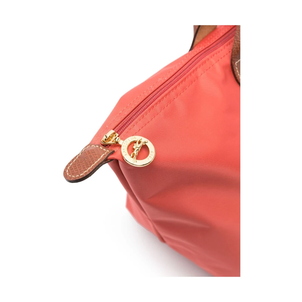 Longchamp Koraalrode Opvouwbare Tas Red Dames