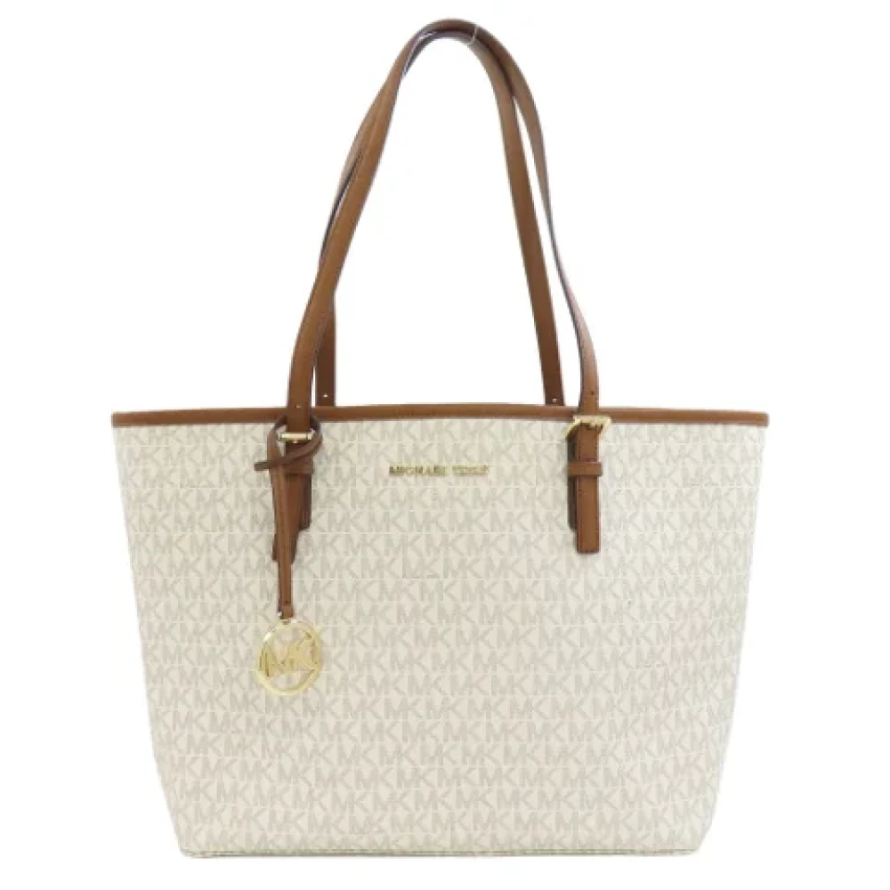 Michael Kors Pre-owned Plastic shoulder-bags White Dames
