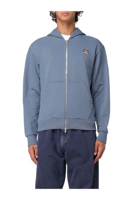sweat-a-capuche-tete-de-tigre-bleu