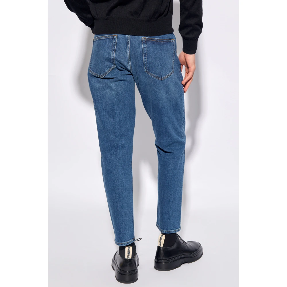 Theory Tapered leg jeans Blue Heren