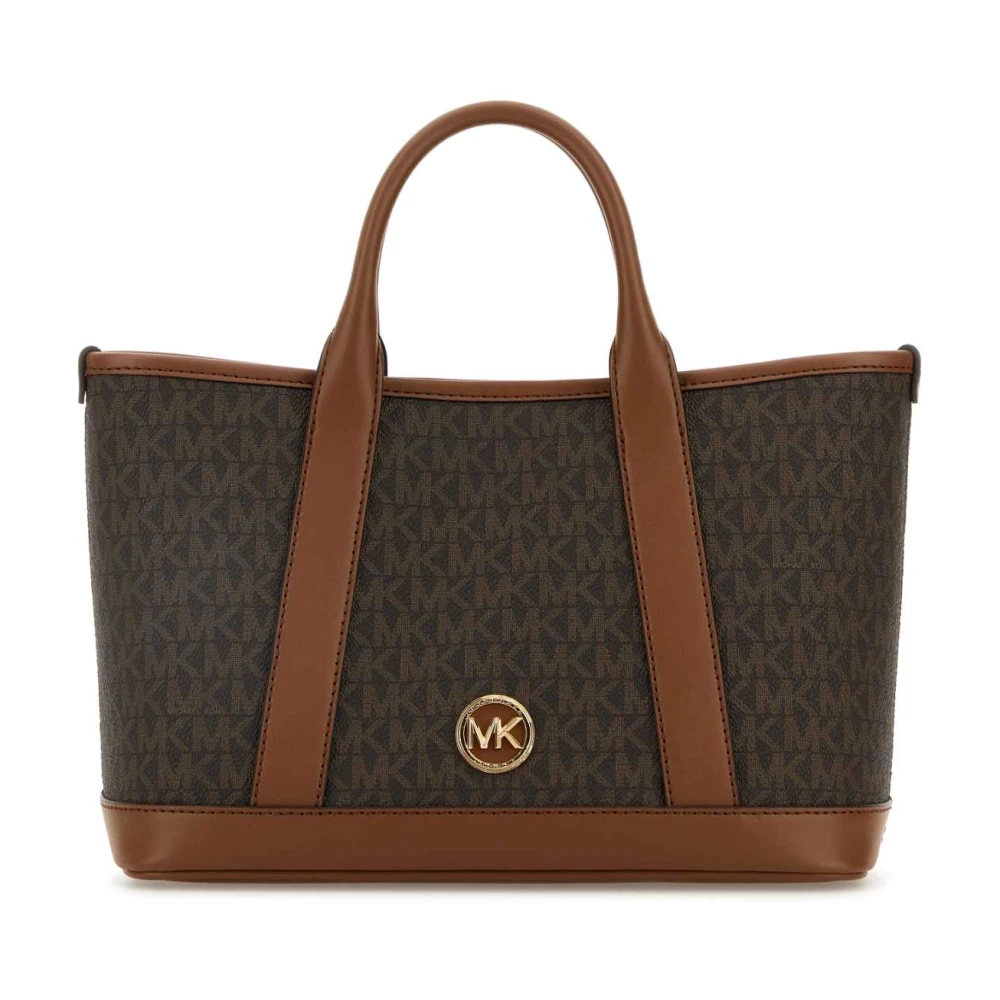 Michael Kors Luisa Canvas Shopping Bag Brown, Dam