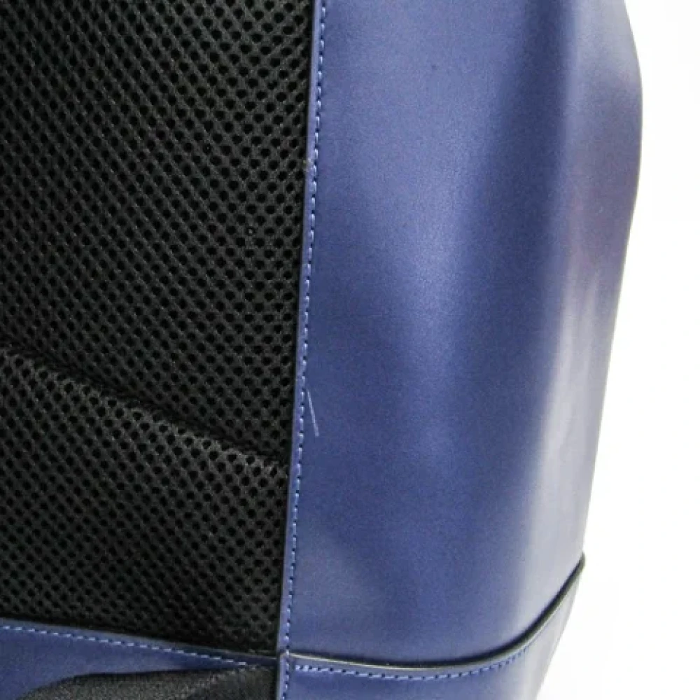 Coach Pre-owned Leather backpacks Blue Dames