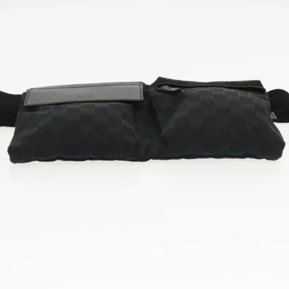 Gucci Vintage Pre-owned Canvas gucci-bags Black Dames