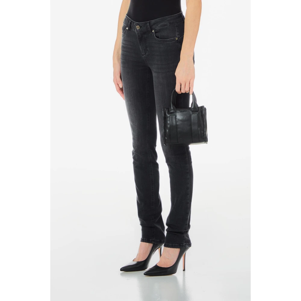 Liu Jo Zwarte Mini Tas Collectie Black Dames