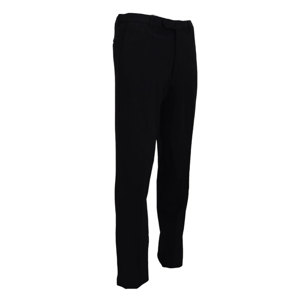 Bencivenga Elegante Zwarte MainLine Broek Black Heren