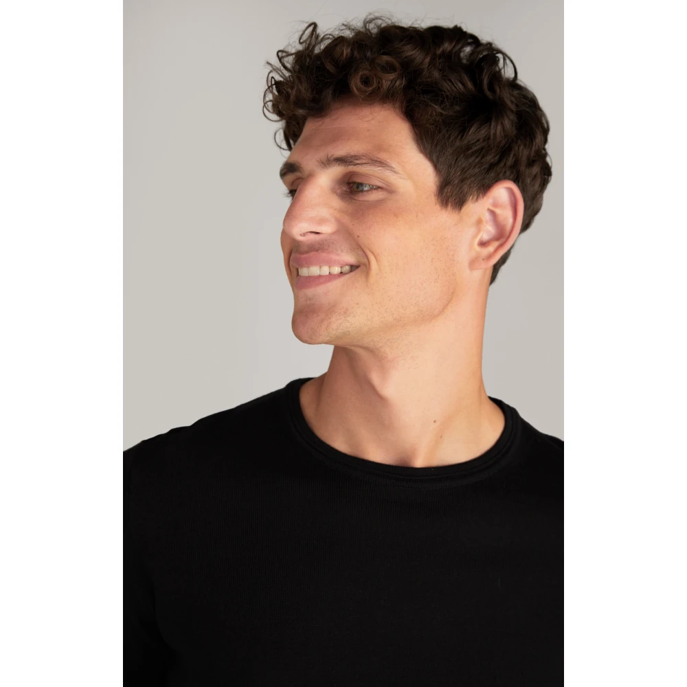 Joop! Heren Merino Wol Trui Black Heren