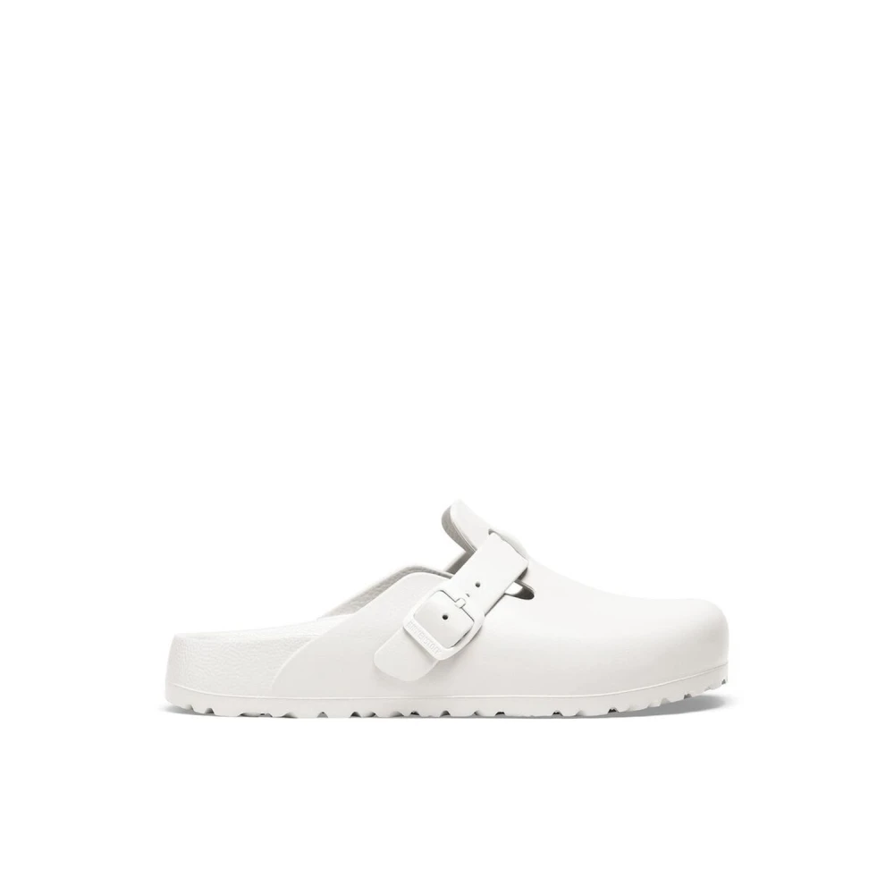 Birkenstock Boston Essentials EVA Klompen Wit White Heren