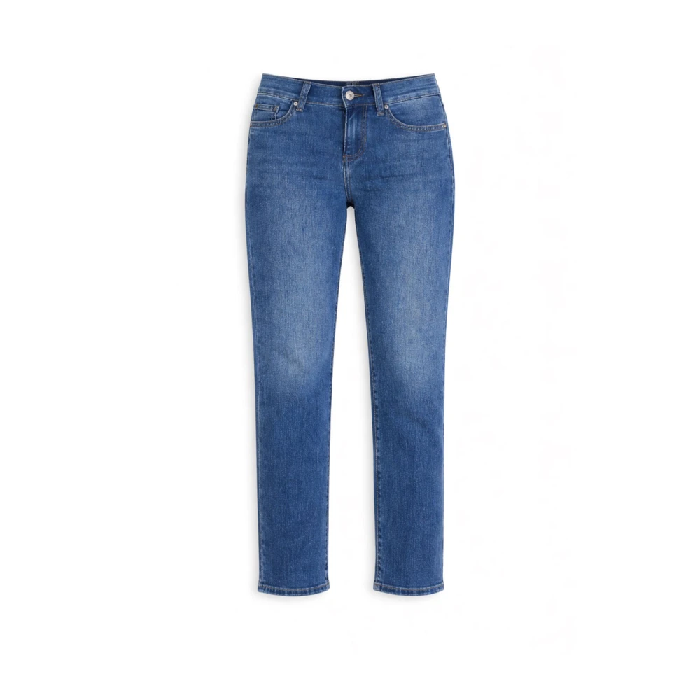 Liu Jo Vrouw Blauw Jeans Dames, W31, Denim, Denim Capri Jeans