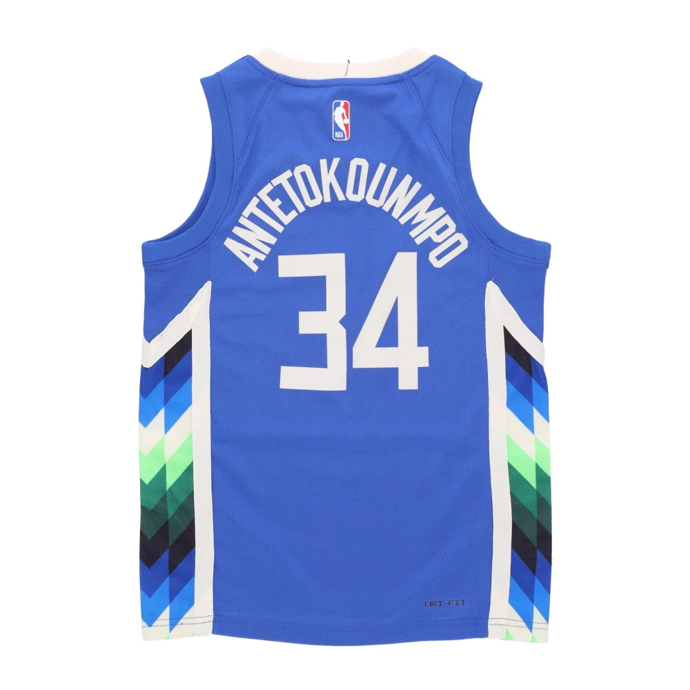 Nike NBA City Edition Tank Top Blue Heren