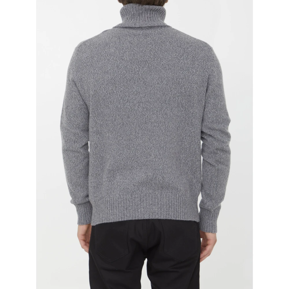 Ami Paris Turtleneck Gray Heren
