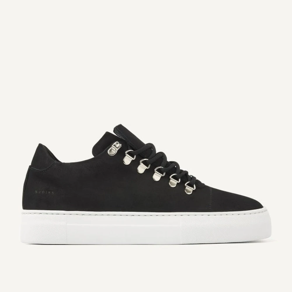 Nubikk Klassieke Zwarte Nubuck Schoenen Heren Schoenen