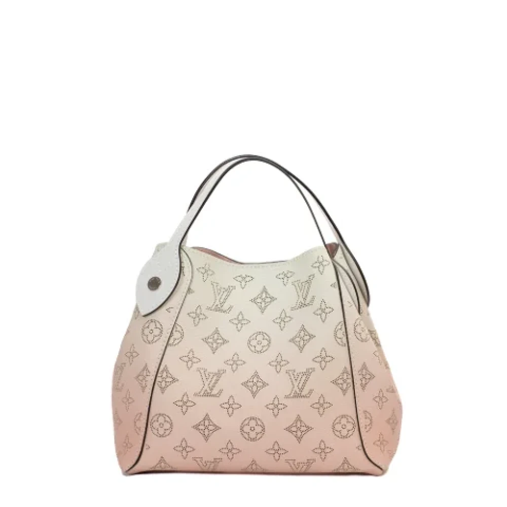 Louis Vuitton Vintage Pre-owned Leather handbags Pink Dames
