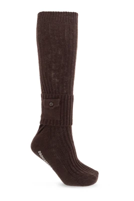 Military Chic Mid-Crew Socks