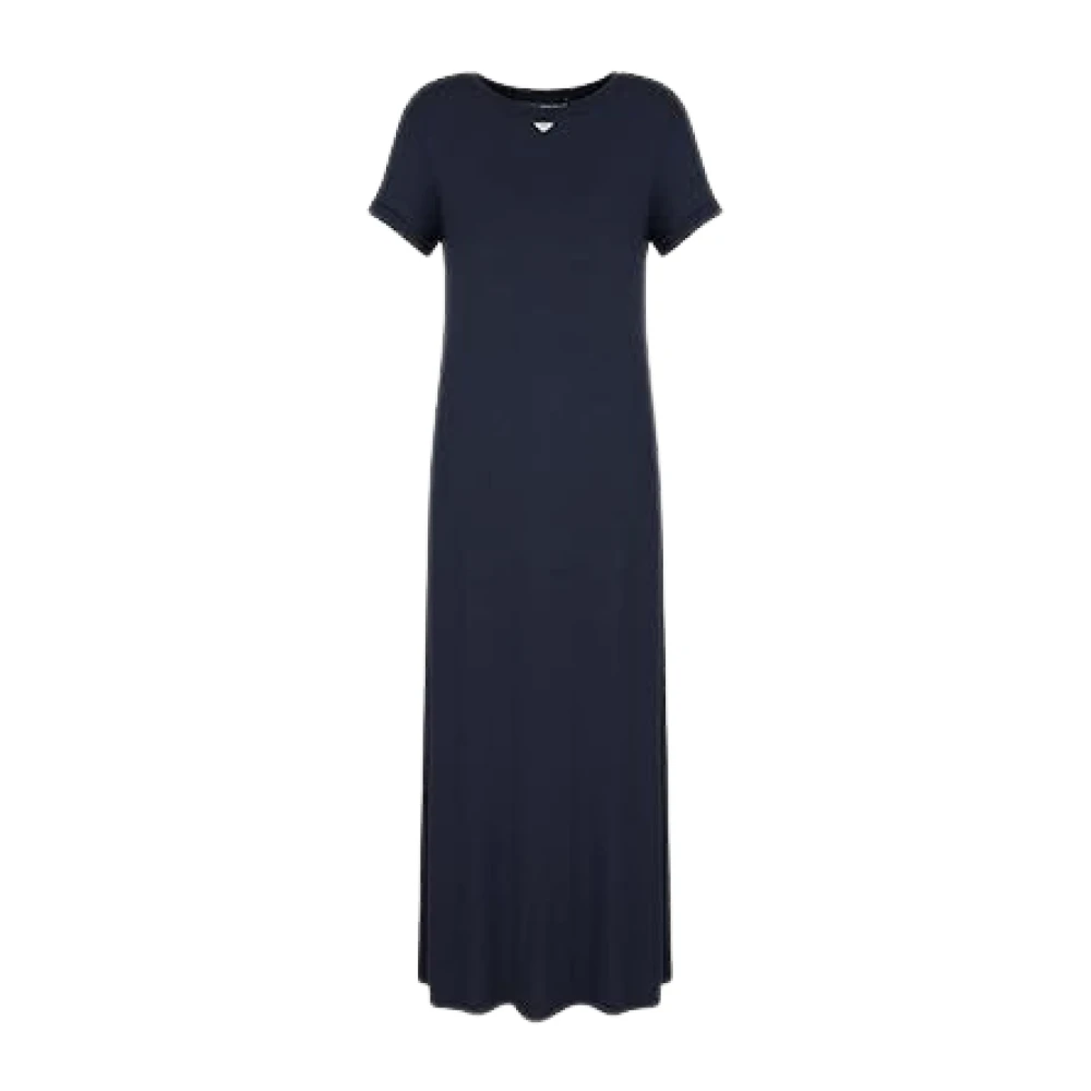 Emporio Armani Femme Bleu - Maxi Dress - Robes - Taille: 36 Fr