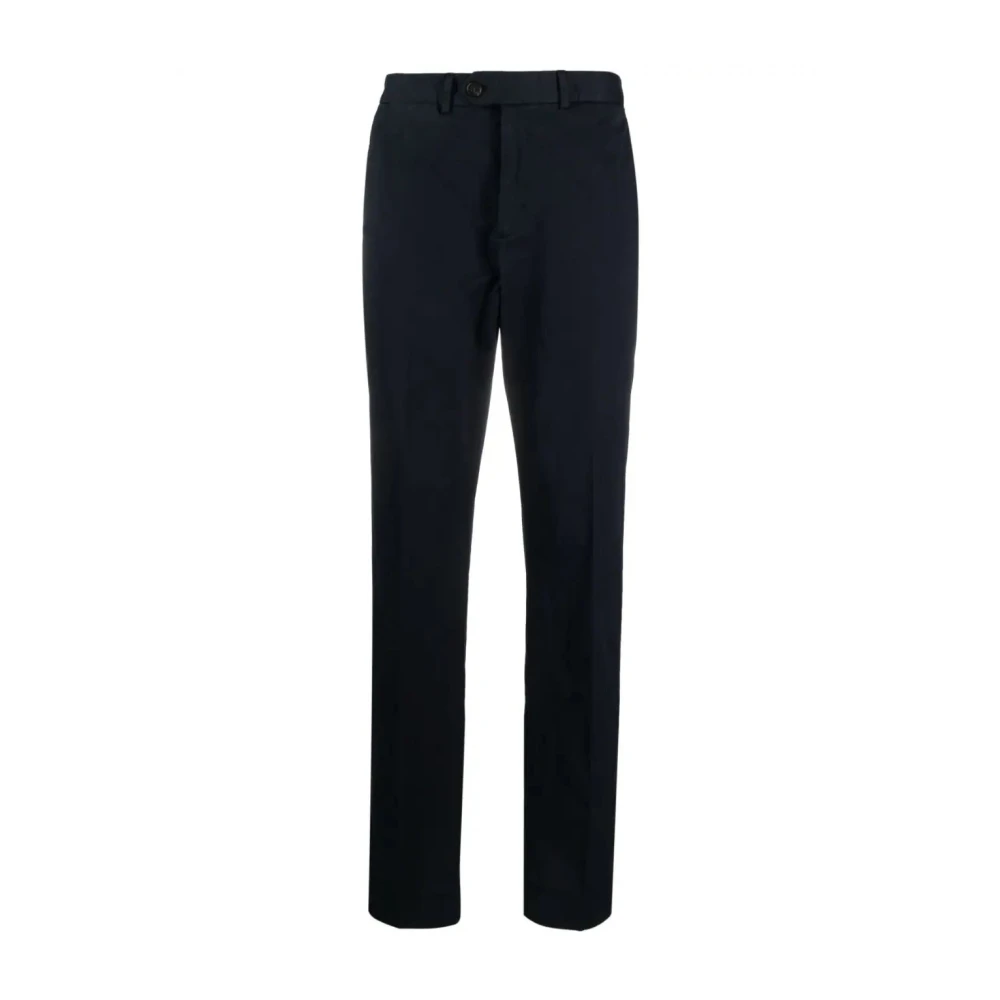 Ralph Lauren Eaton Flat Front Slim-fit Broek Blue Heren