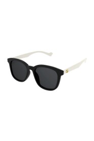 GG1001SK Czarne Białe Szare Okulary przeciwsłoneczne