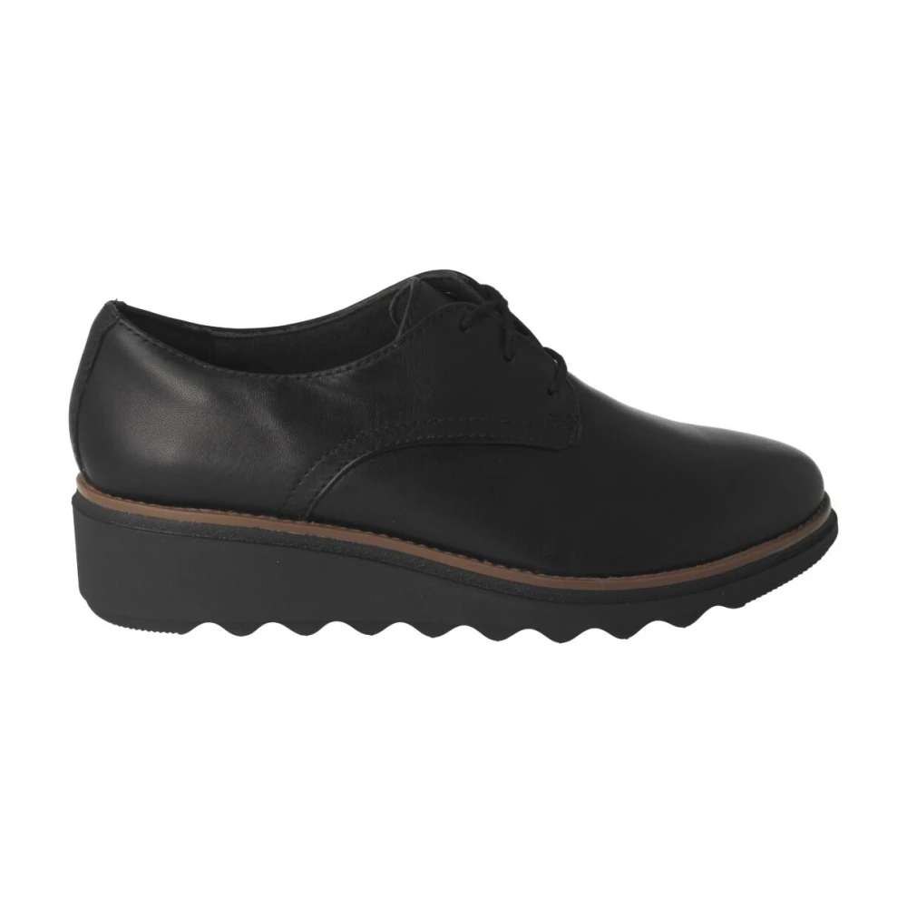 Clarks Business Shoes Black Dames