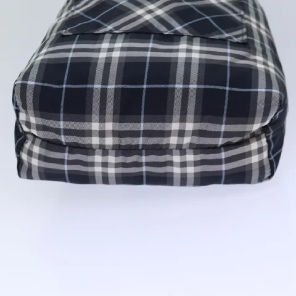 Burberry Vintage Pre-owned Nylon pouches Blue Dames