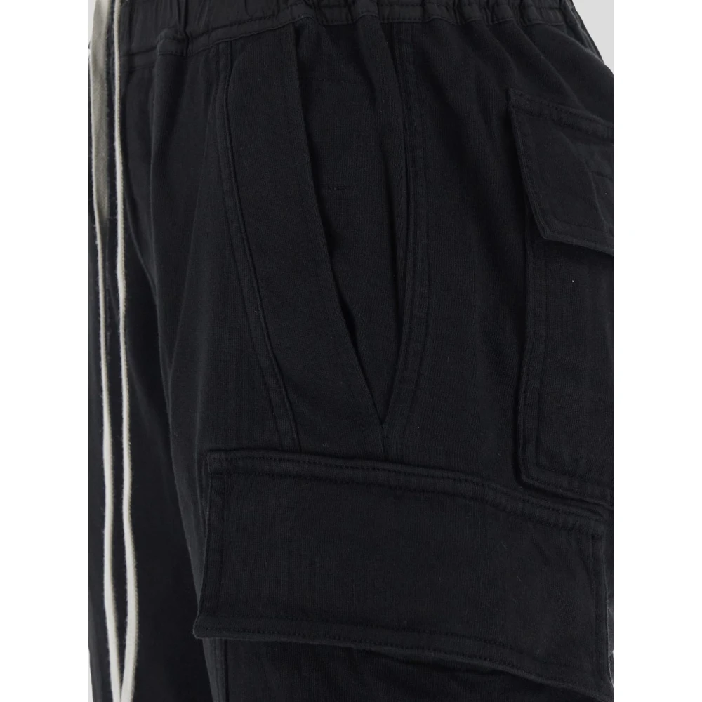 Rick Owens Mastodon Megacargo Broek Black Dames