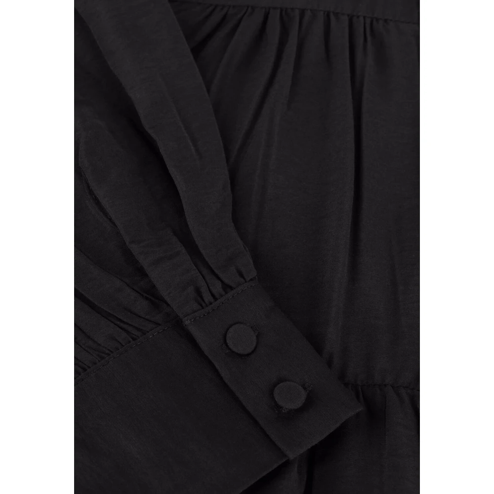 Y.A.S Elegante Zwarte Blouse voor Vrouwen Black Dames