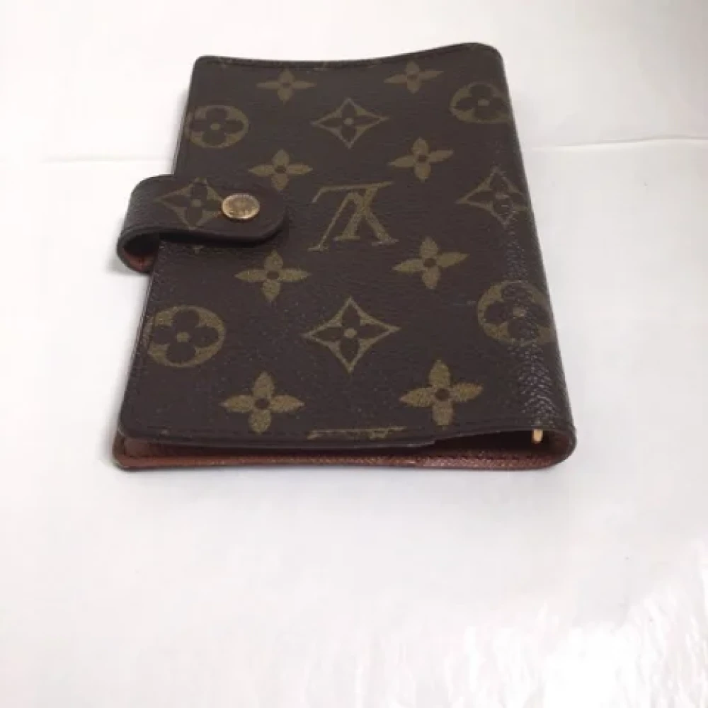 Louis Vuitton Vintage Pre-owned Canvas home-office Brown Dames
