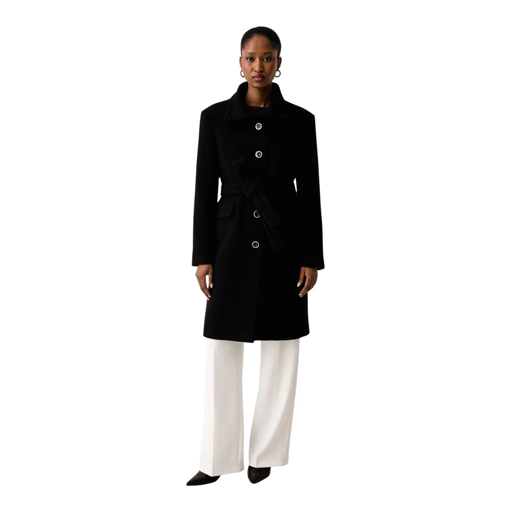 Pinko Donna Nero Cappotti, L, New, - Immagine 4
