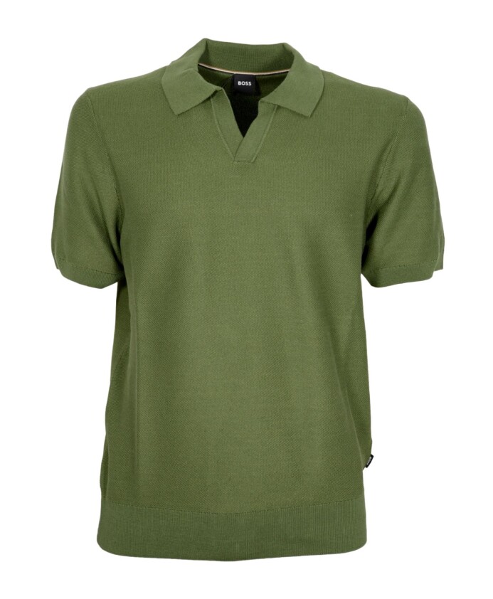 pull-polo-vert-en-coton