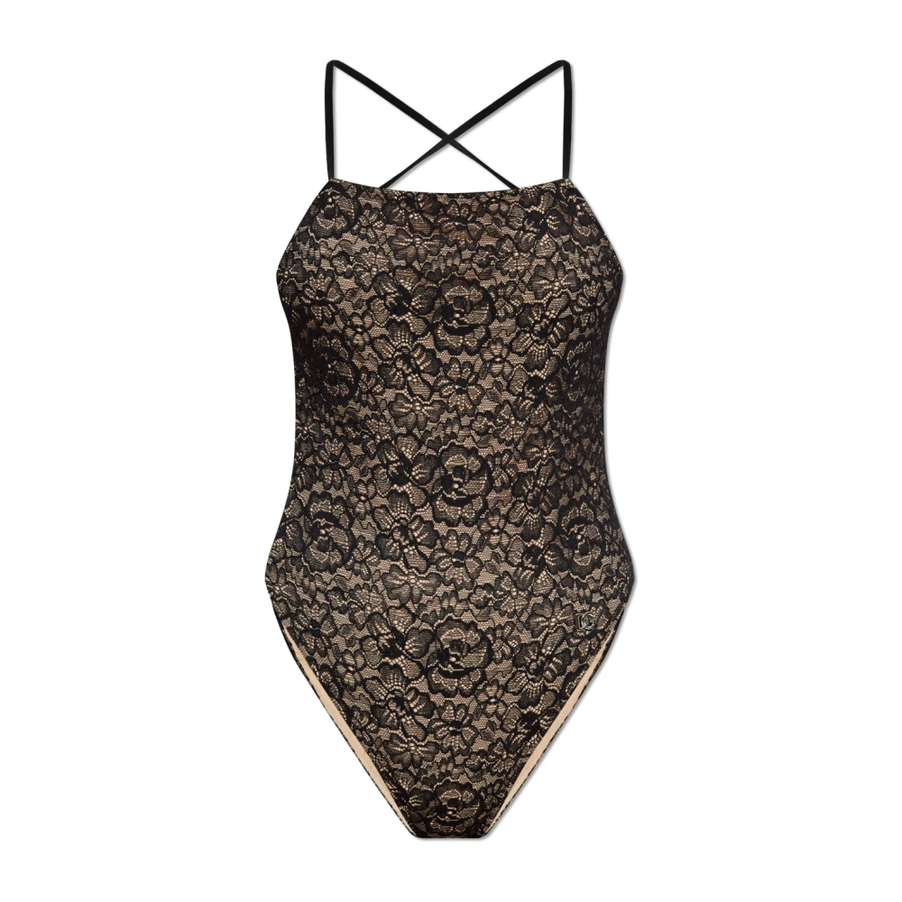 Dolce & Gabbana Donna Nero - Costume Intero - Swimwear - L