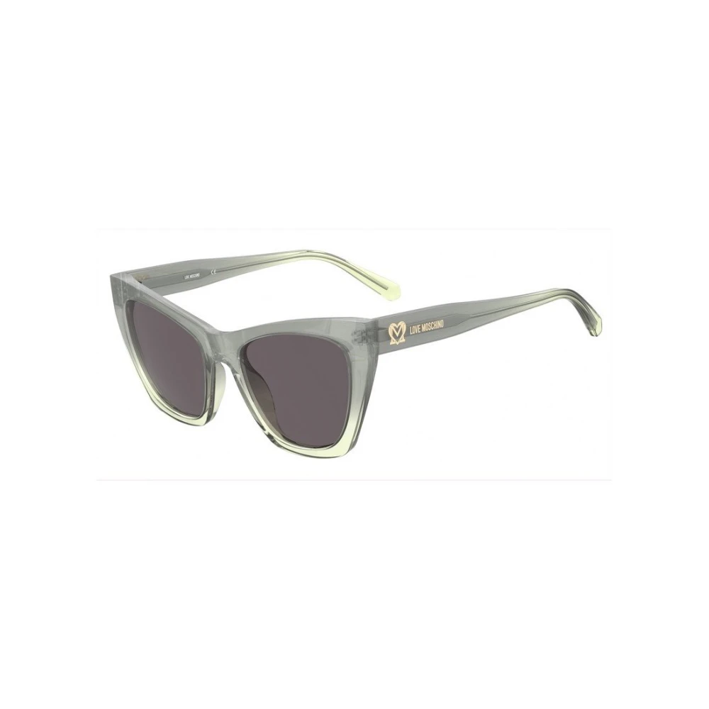 Love Moschino Women's Green Sunglasses, 53 Mm, Mol070/S 1Ed(Ir) Sunglasses