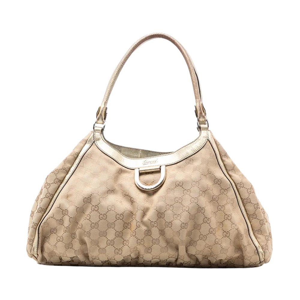 Gucci Vintage Women's Brown Pre-Owned Tote Bag