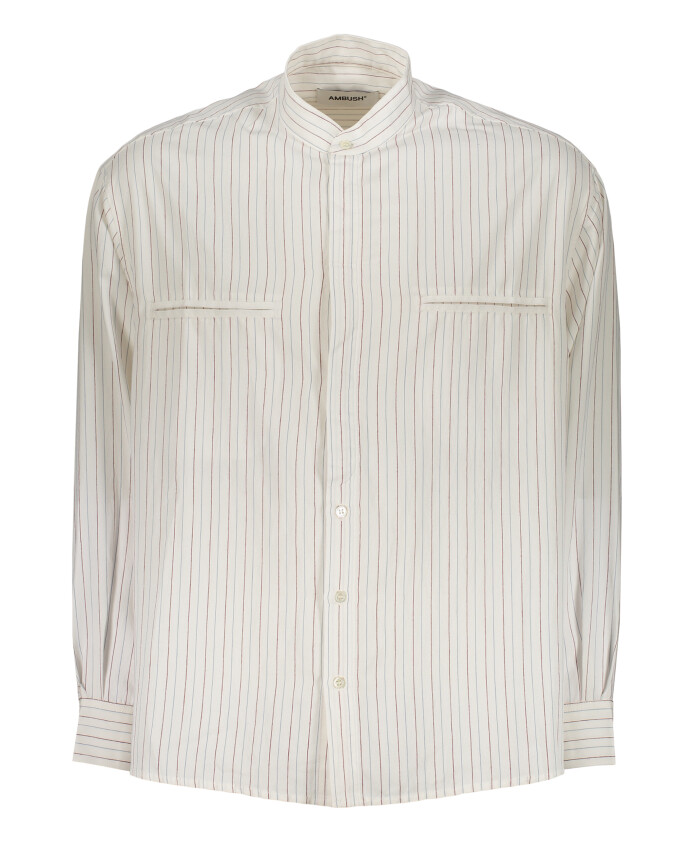 chemise-a-rayures-col-mandarin