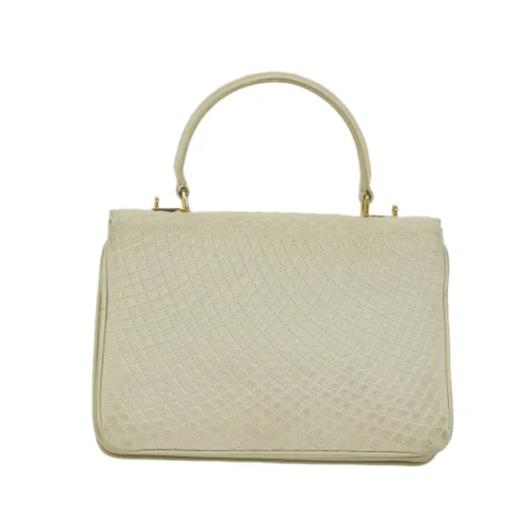 Bally Pre-owned Leather handbags Beige Dames
