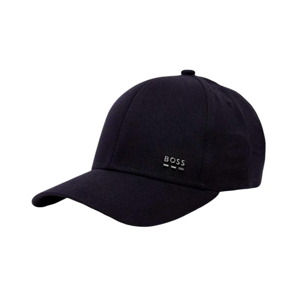 Hugo Uomo Blu Cotton Casual Baseball Cap