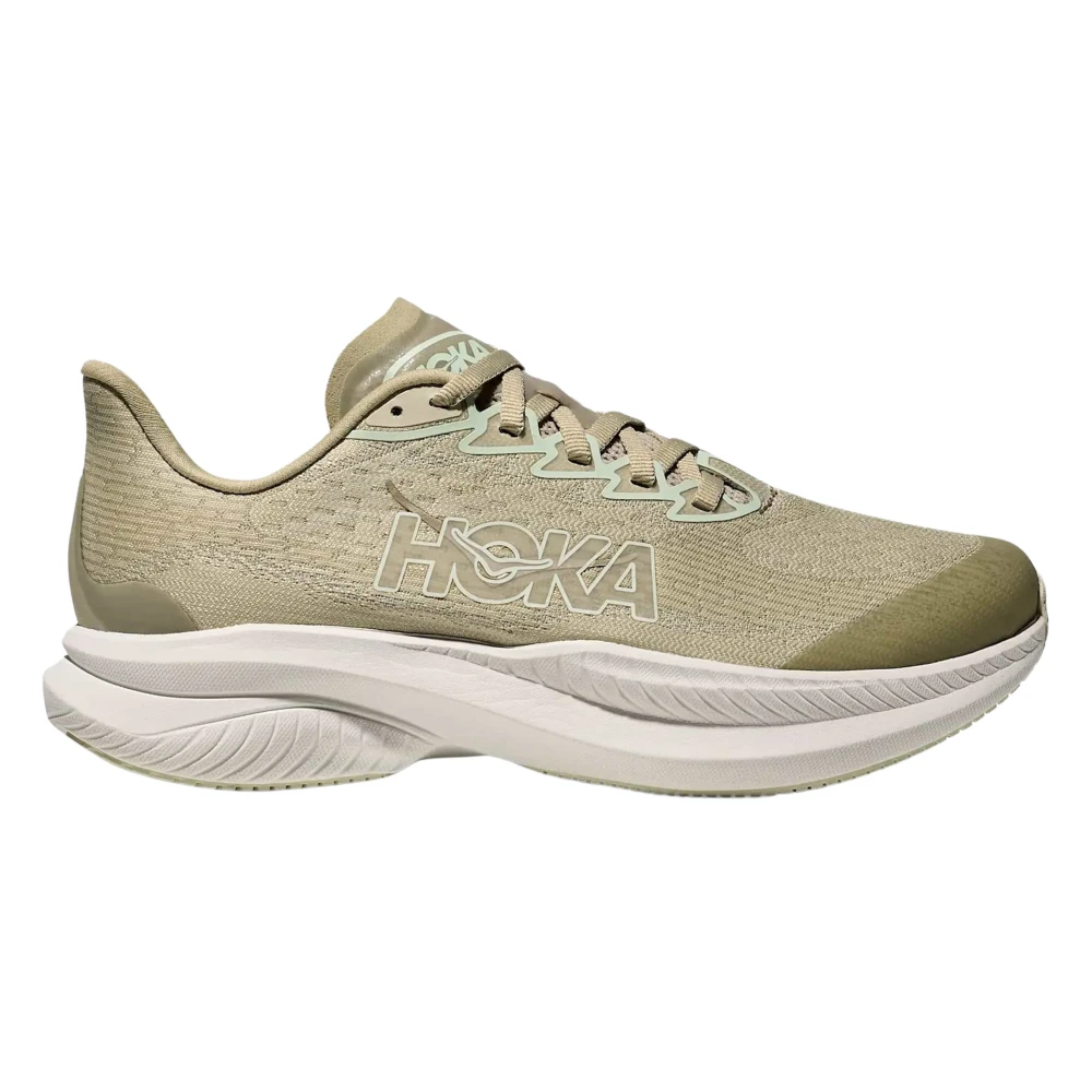 Hoka One One Boys Beige Mach 6 Trainers - Kids Sneakers - 37 Eu - Kids