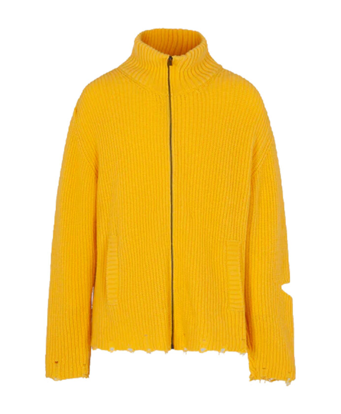 veste-tricotee-jaune